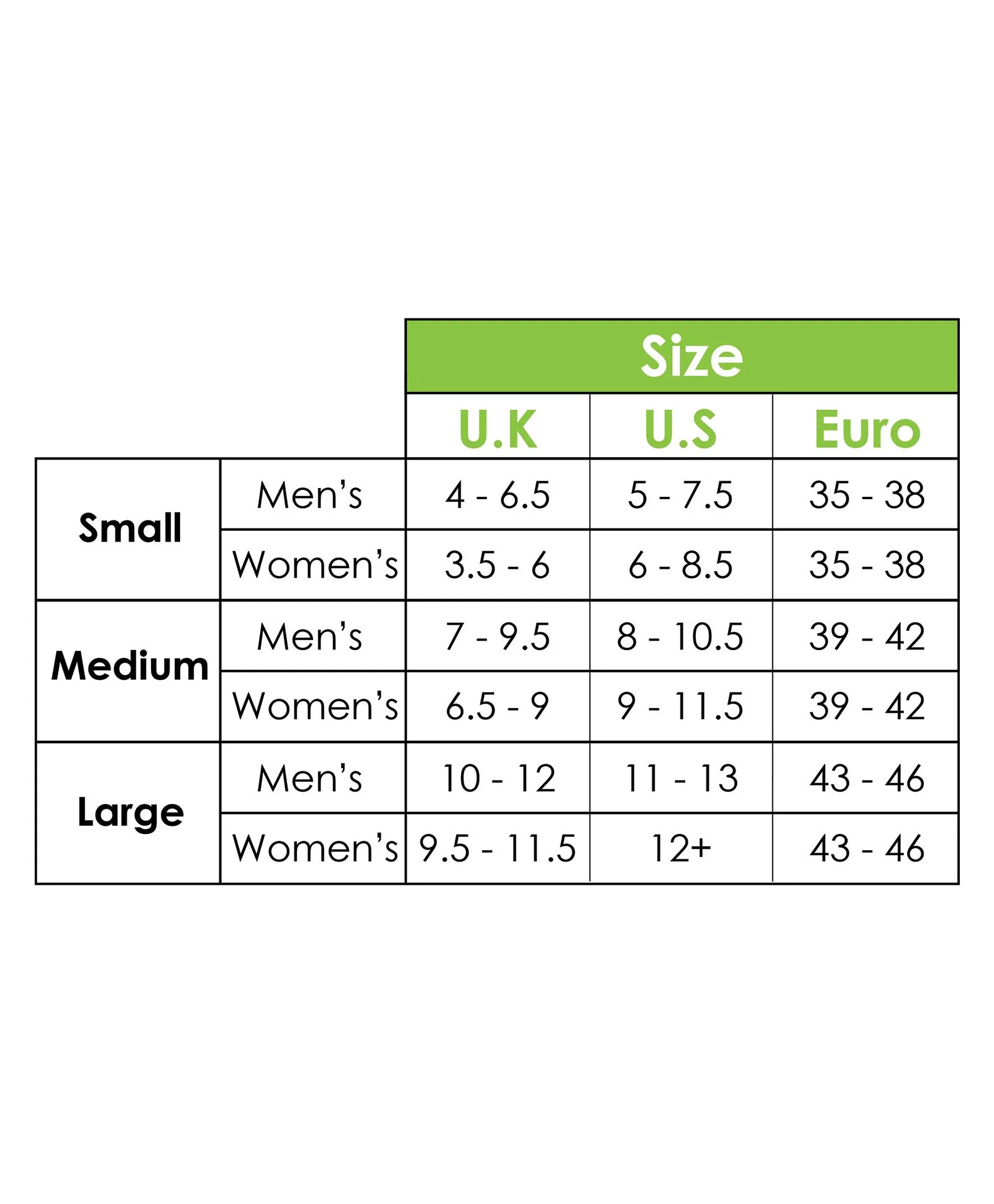 Go Silver Diabetic Socks Black Size 39/42