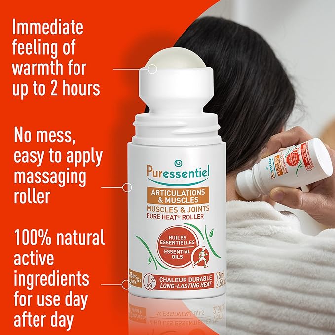 Puressent Muscles & Joints Pure Heat Roller 75ml (131622)