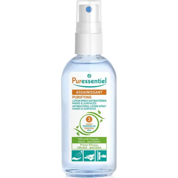 Puressent Purify Antibacterial Spray For Hands & Surfaces 80ml (122319)