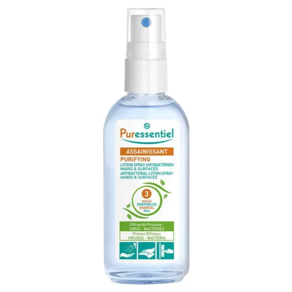 Puressent Purify Antibacterial Spray For Hands & Surfaces 80ml (122319)