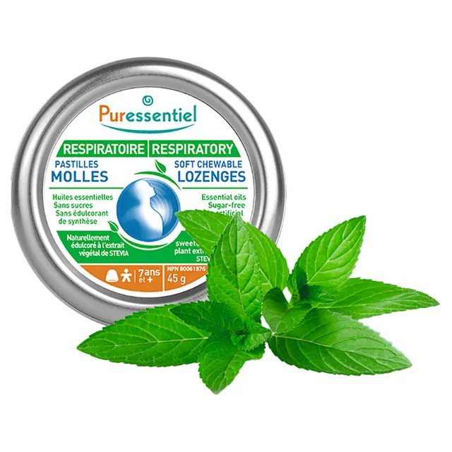 Puressent Respiratory Throat Drops 45g (122317)