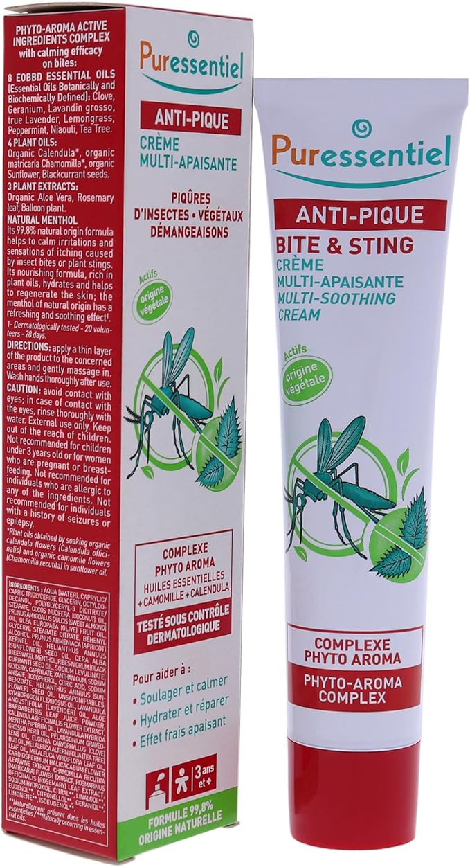Puressent Bite & Sting Multi-soothing Cream 40ml
