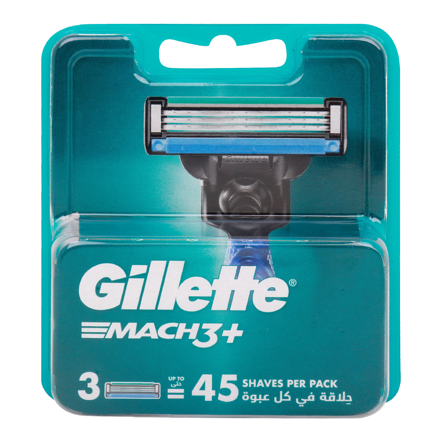 Gillette Mach3 Plus Cartridges 3's (73860)