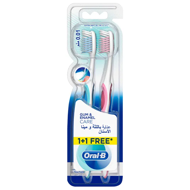 Oral-b Gum & Enamel Care Toothbrush 2's (30280.601)