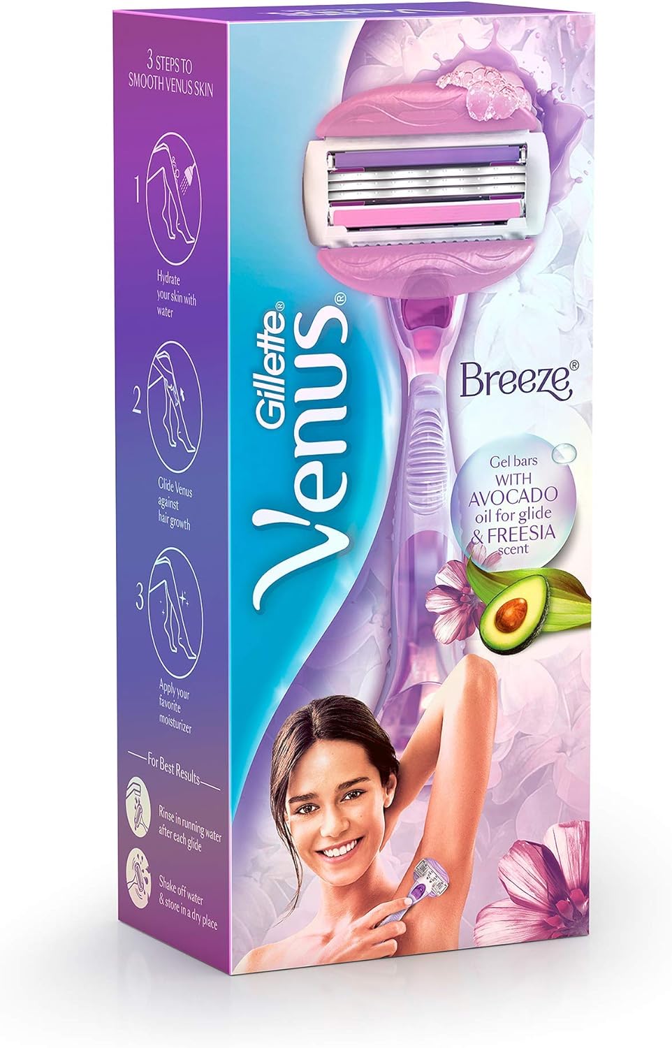 Venus Breeze Razor With 1 Cartridge (30134)