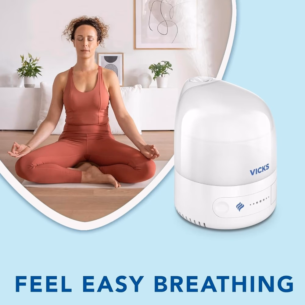 Vicks Personal Humidifier Ultra Cool Mist For Relief From Dry Air Vul510e1
