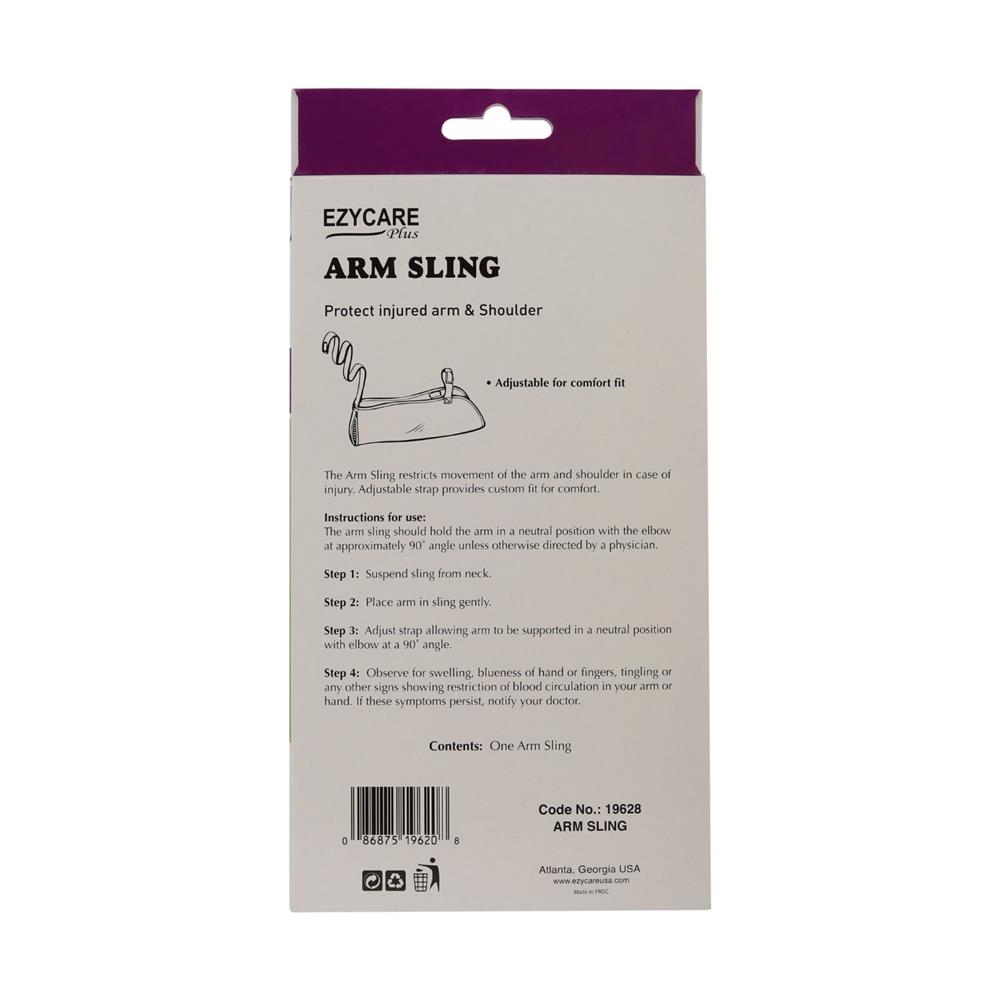 Ezycare Arm Sling For Arm Support & Immobilisation 19628