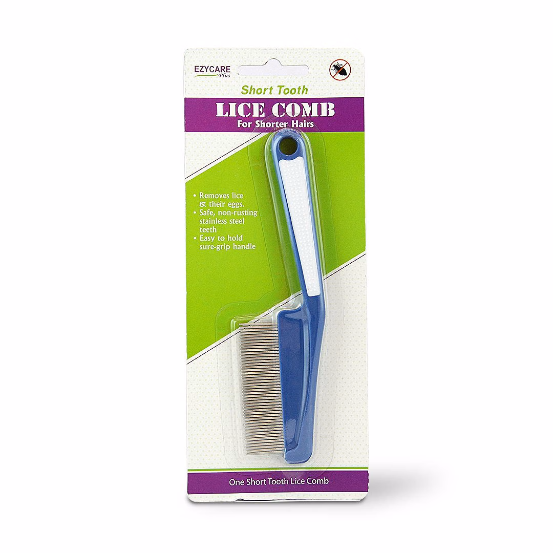 Ezycare Short Tooth Lice Comb For Head Lice Removal 17330