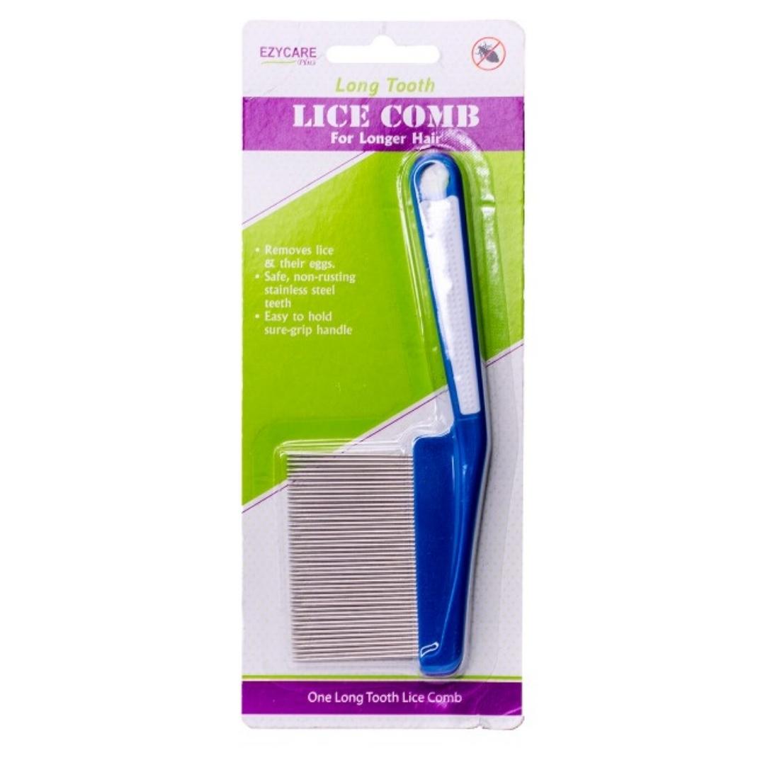 Ezycare Long Tooth Lice Comb 17331 For Head Lice & Nit Removal