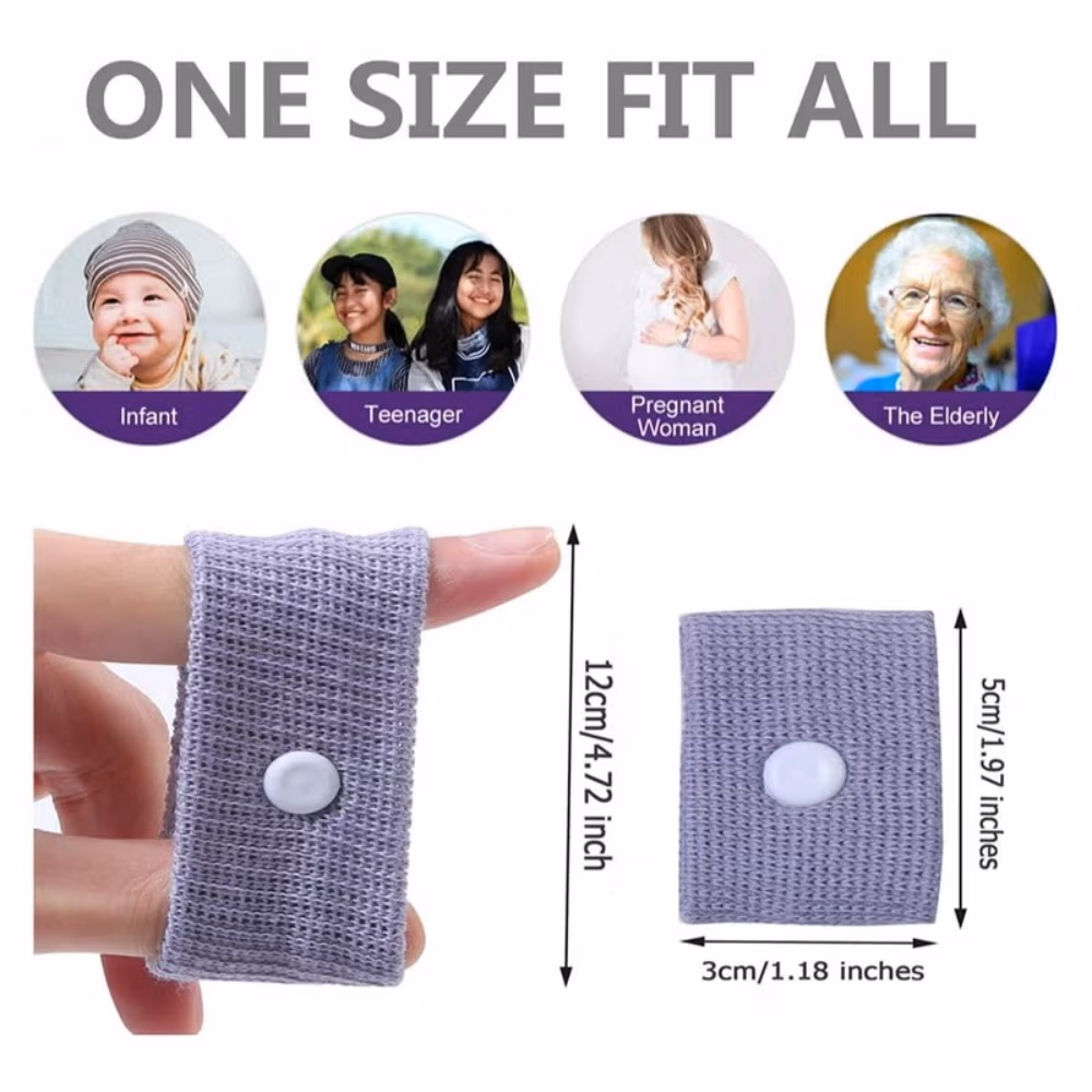 Ezycare Travel Wrist Band For Motion Sickness Relief 18840