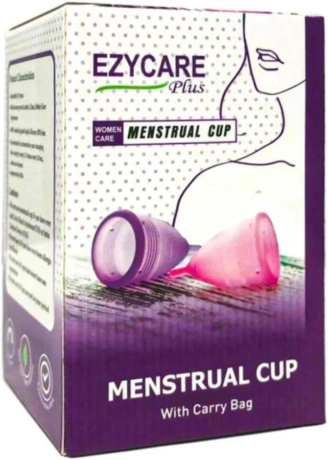 Ezycare Plus Menstrual Cup For Reusable Period Protection 11808