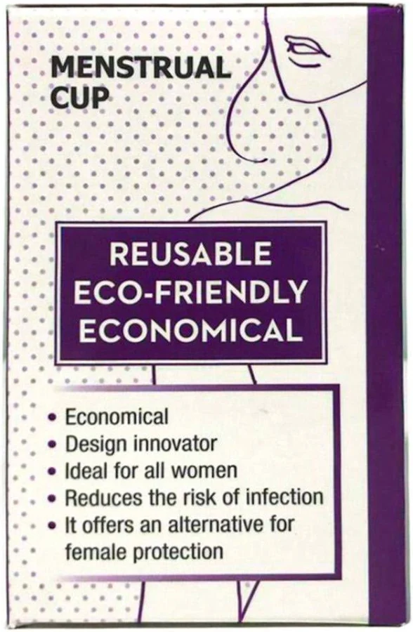 Ezycare Plus Menstrual Cup For Reusable Period Protection 11808