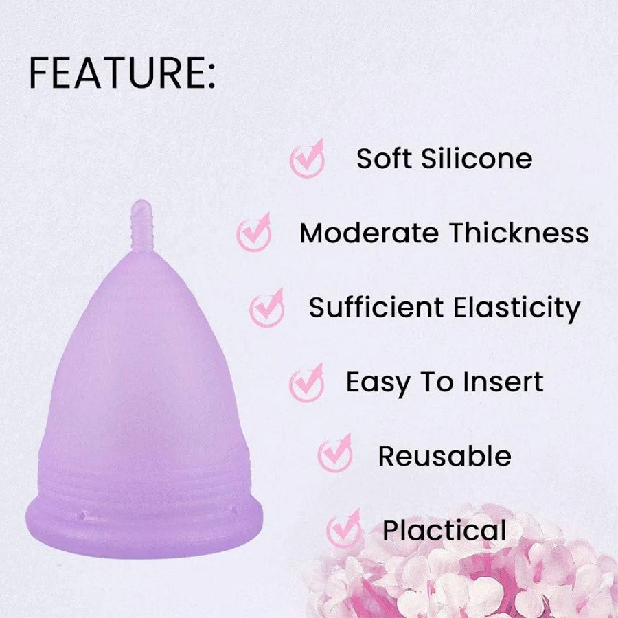Ezycare Plus Menstrual Cup For Reusable Period Protection 11808
