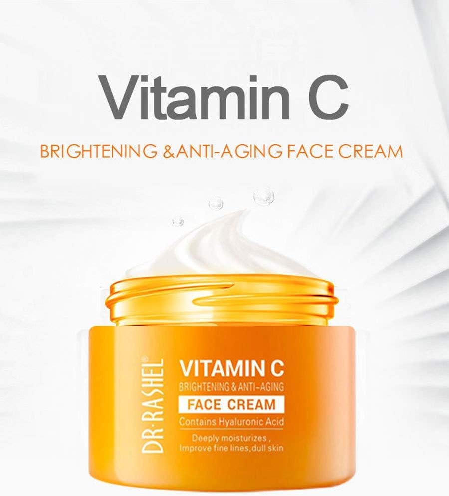 Dr. Rashel Vitamin C Face Cream 50g For Brightening & Skin Radiance