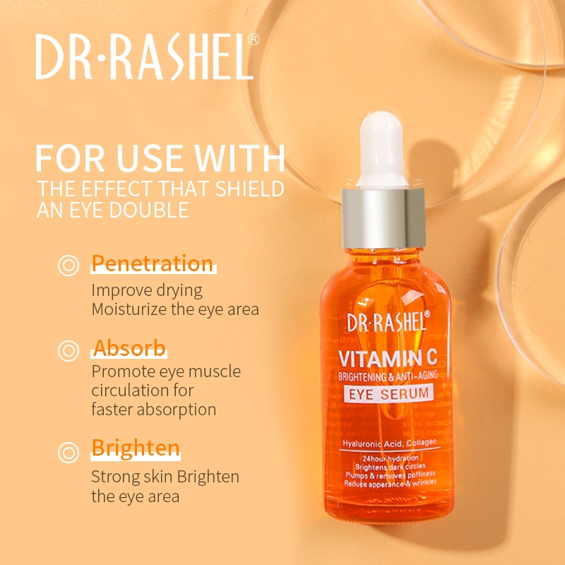 Dr. Rashel Vitamin C Eye Serum 30ml For Dark Circles & Eye Area Care