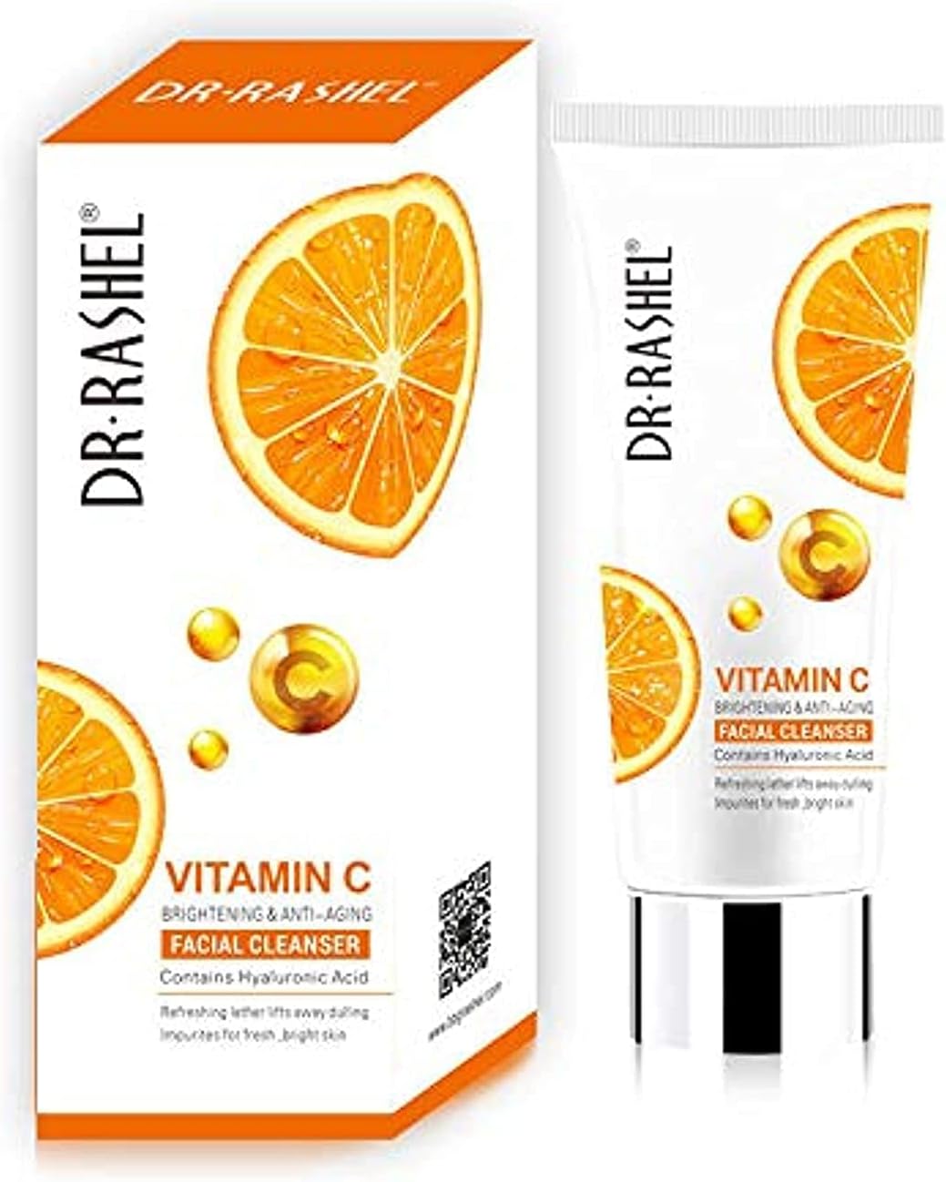 Dr. Rashel Vitamin C Facial Cleanser 80g For Brightening & Deep Cleansing