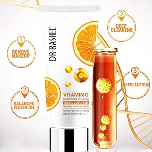 Dr. Rashel Vitamin C Facial Cleanser 80g For Brightening & Deep Cleansing