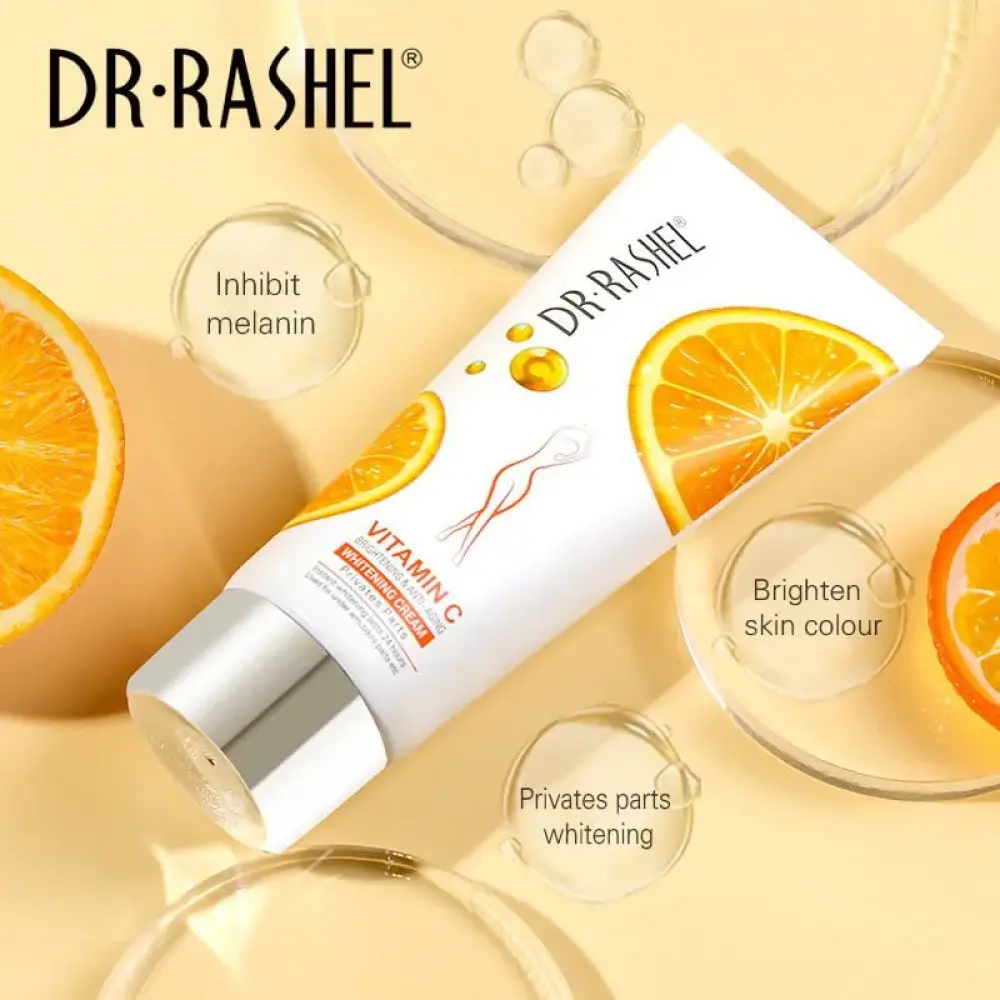 Dr. Rashel Vitamin C Private Parts Whitening Cream 80g For Intimate Skin Care