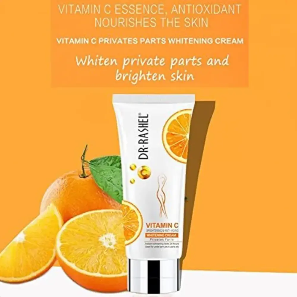Dr. Rashel Vitamin C Private Parts Whitening Cream 80g For Intimate Skin Care