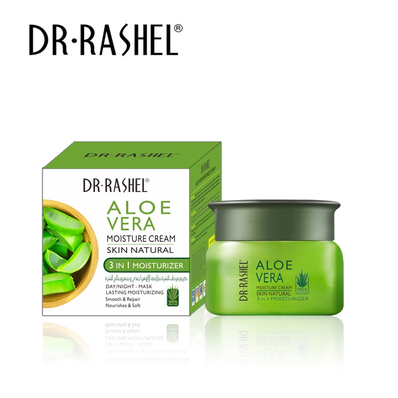 Dr. Rashel Aloe Vera Moisturizing Cream 50g For Hydration & Skin Soothing