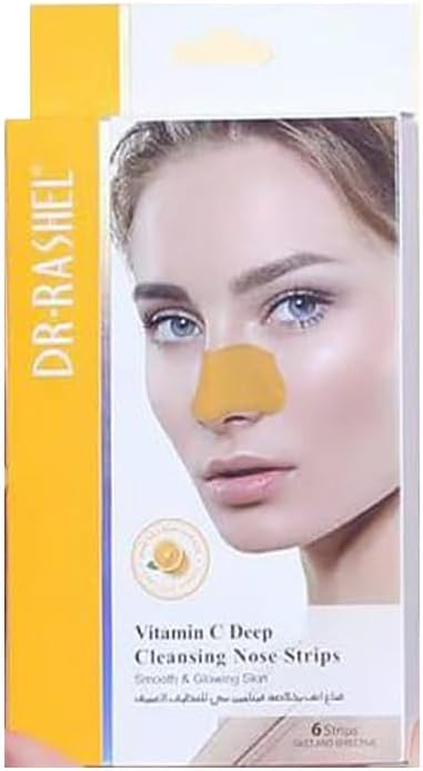 Dr. Rashel Vitamin C Nose Strips 6s For Pore Cleansing & Skin Brightening