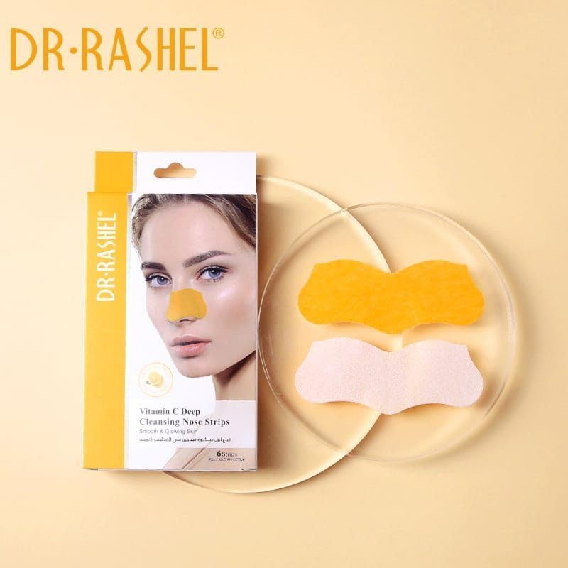 Dr. Rashel Vitamin C Nose Strips 6s For Pore Cleansing & Skin Brightening