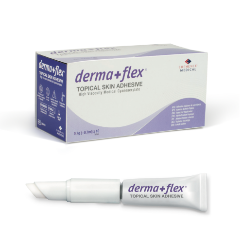 Dermaflex Topical Skin Adhesive 0.7ml - Box Of 10 For Wound Closure