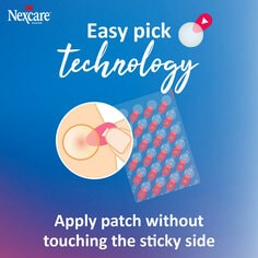 Nexcare Thin & Transparent Acne Patch For Blemish Coverage & Protection 36's