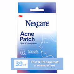 Nexcare Thin & Transparent Acne Patch For Blemish Coverage & Protection 36's