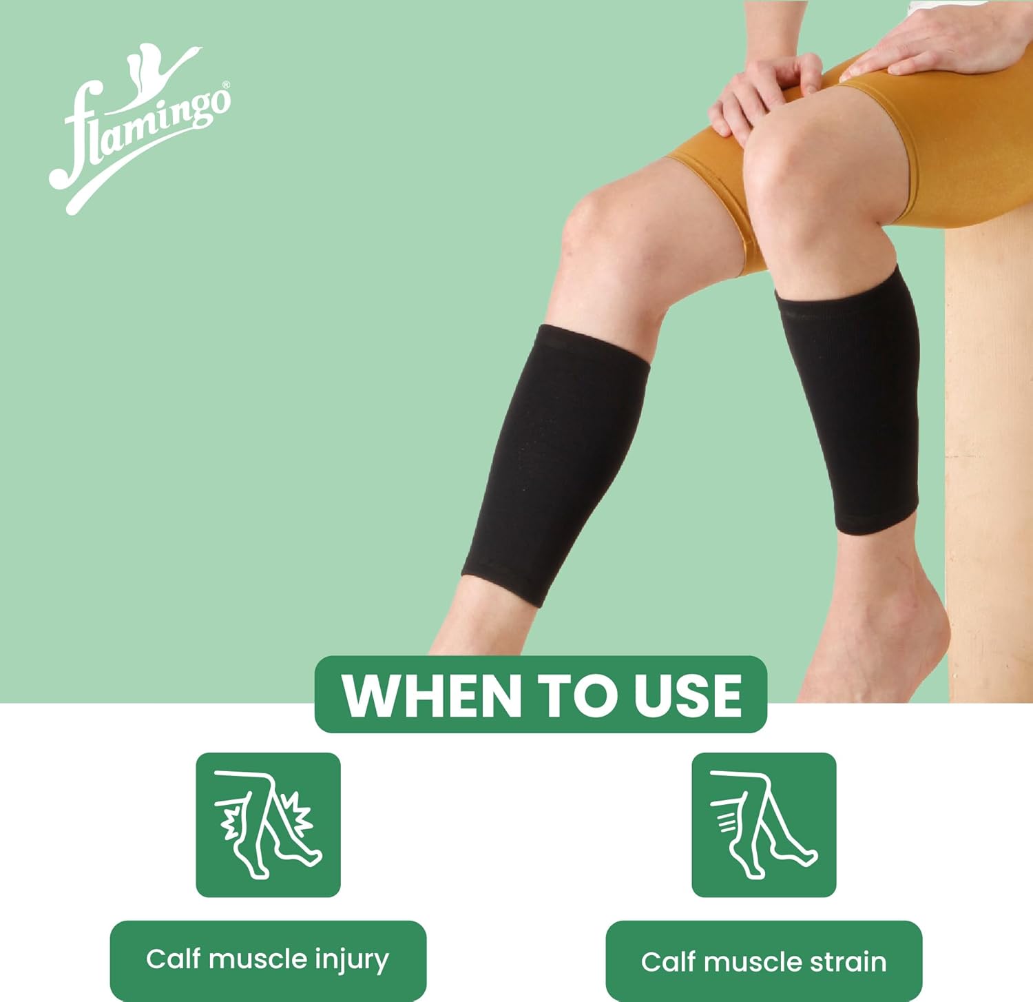 Flamingo Premium Calf Support (Medium)