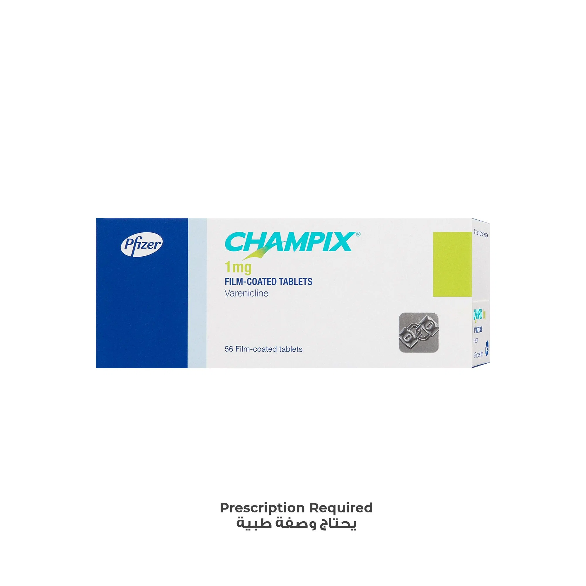 Champix Varenicline 1mg Tablets 56's – Smoking Cessation Treatment