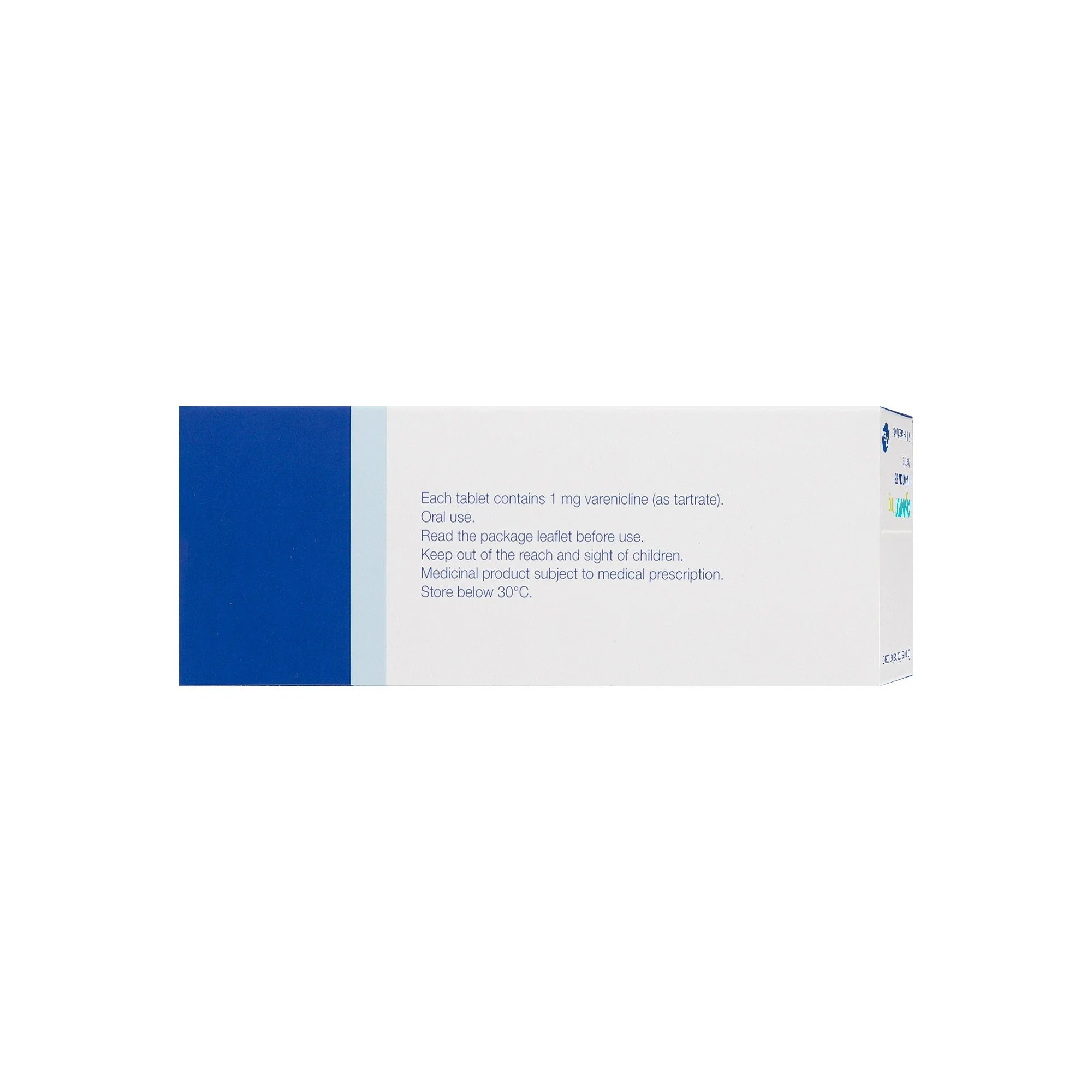 Champix Varenicline 1mg Tablets 56's – Smoking Cessation Treatment