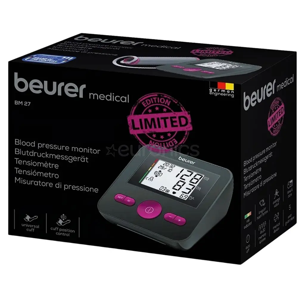 Beurer 27 Blood Pressure Monitor Limited Edition