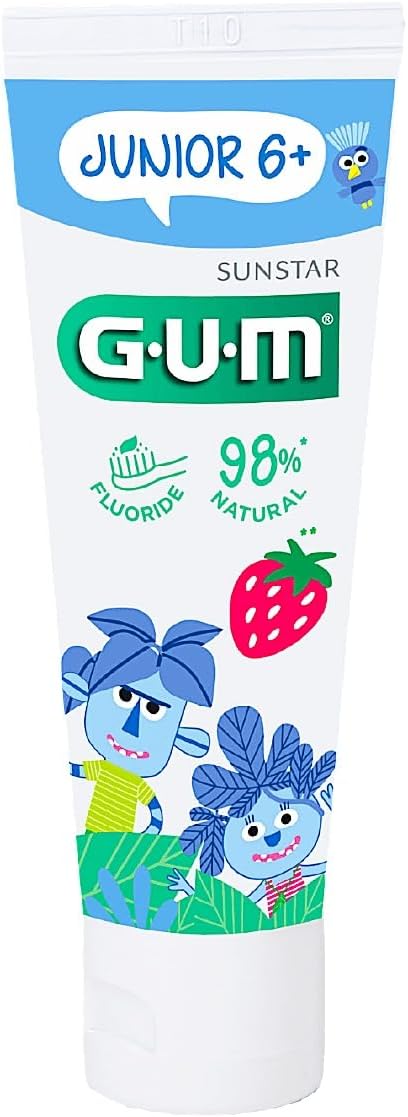 Gum Junior Toothpaste 6+ 50ml – Cavity Protection For Growing Teeth