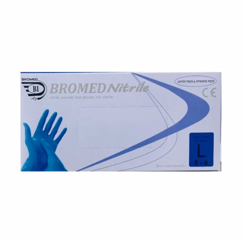 Bromed Gloves Nitrile Pfe Large