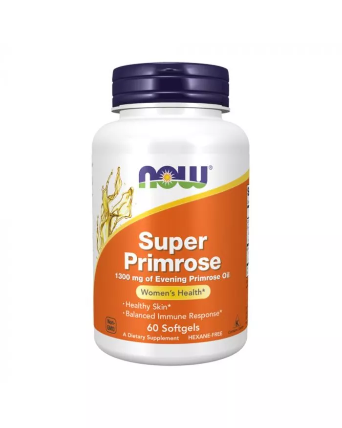 Now Super Primrose 1300 Mg Softgels 60`S