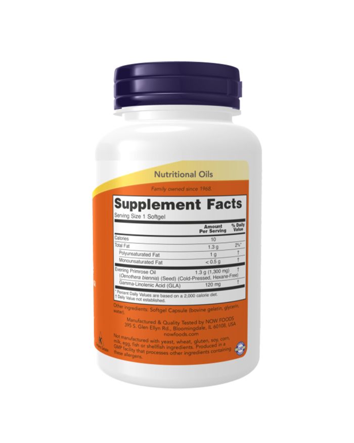 Now Super Primrose 1300 Mg Softgels 60`S
