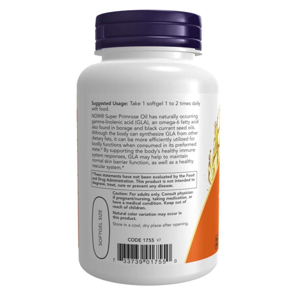 Now Super Primrose 1300 Mg Softgels 60`S