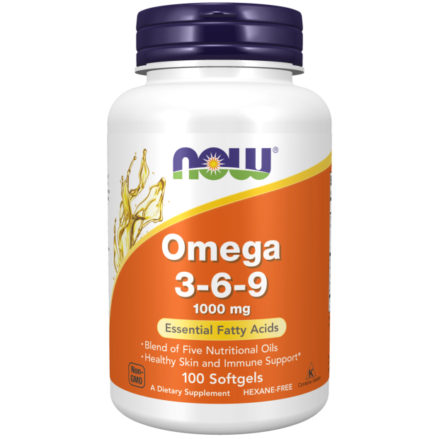 Now Omega 3,6,9 1000Mg Soft Gel 100`S