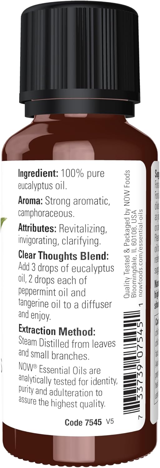 Now Eucalyptus Oil 1 Oz