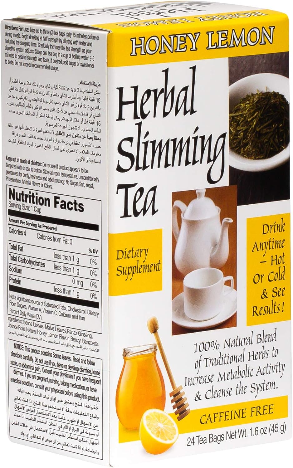 21st Century  Slimming Tea Honey Lemon
