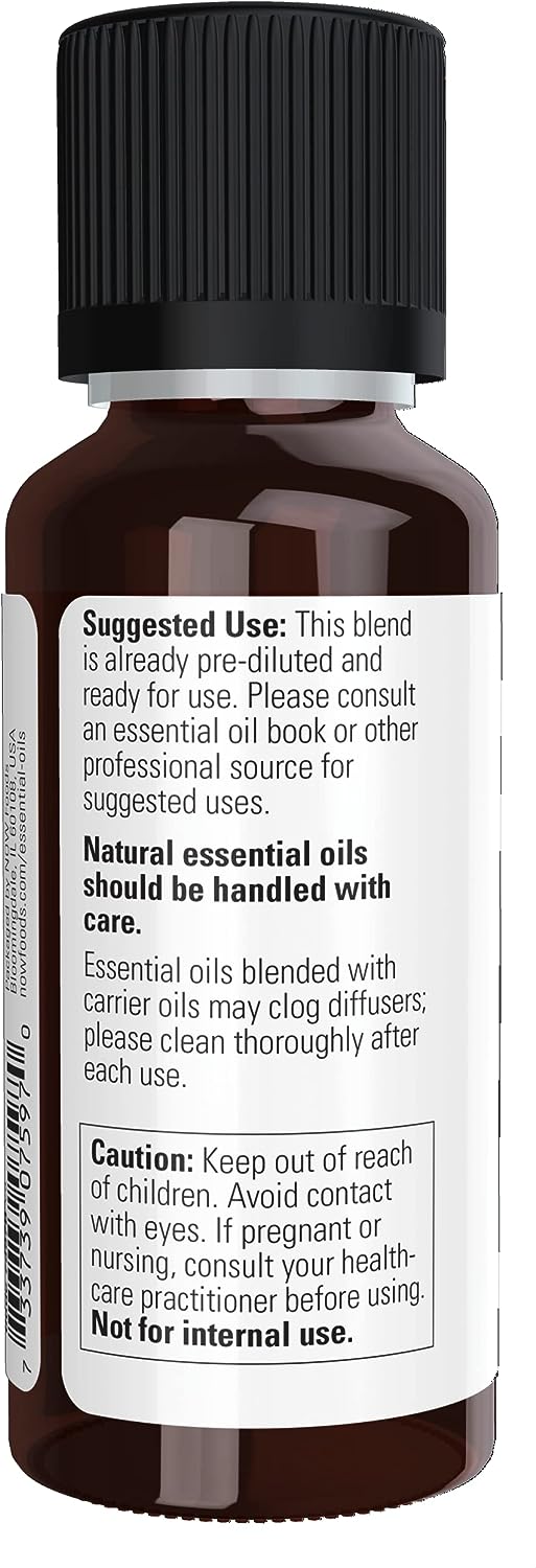 Now Essential Oils, Rose Absolute Oil 5% Blend, 30 Ml