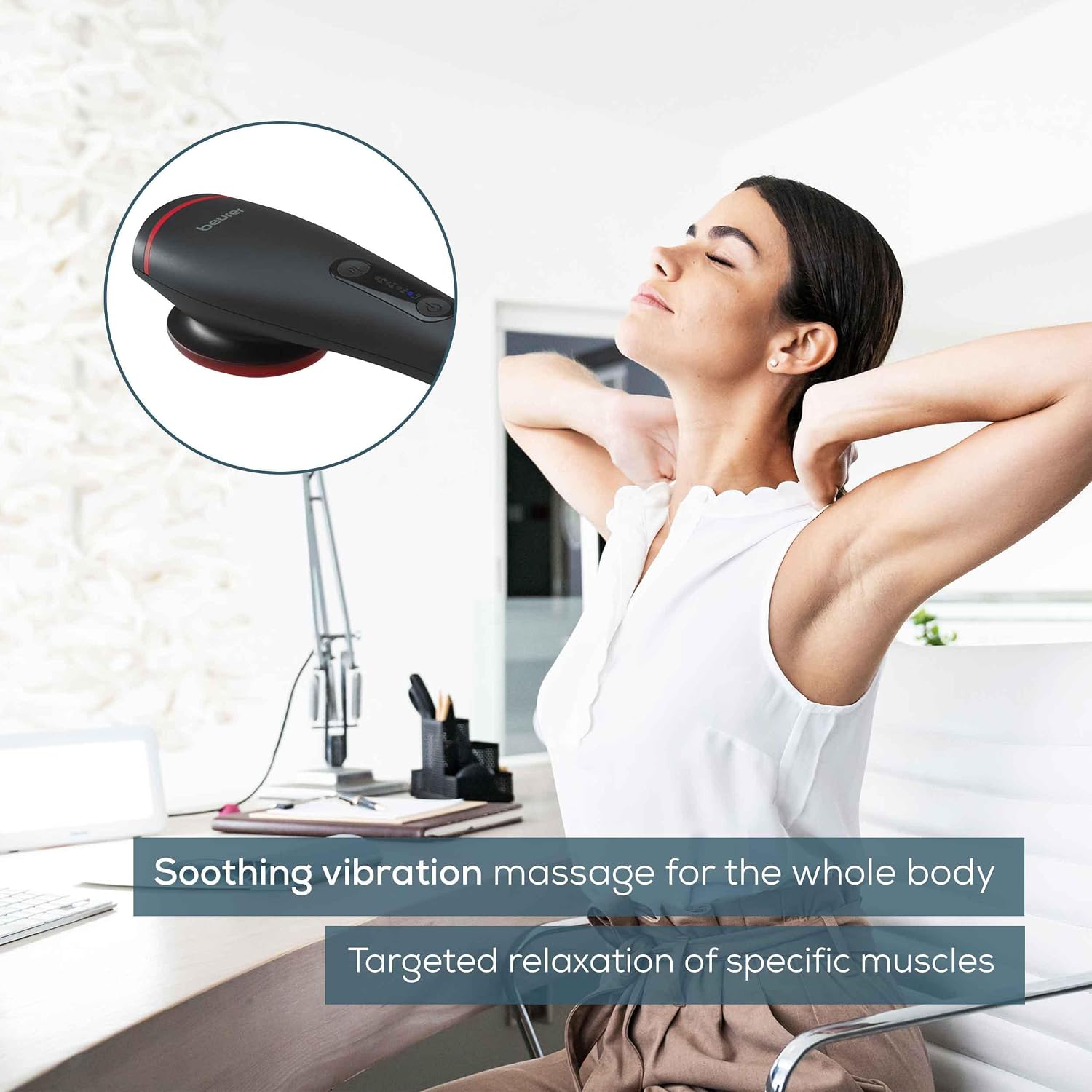 Beurer Mg 24 Infrared Massager For Muscle Relaxation & Soothing Massage
