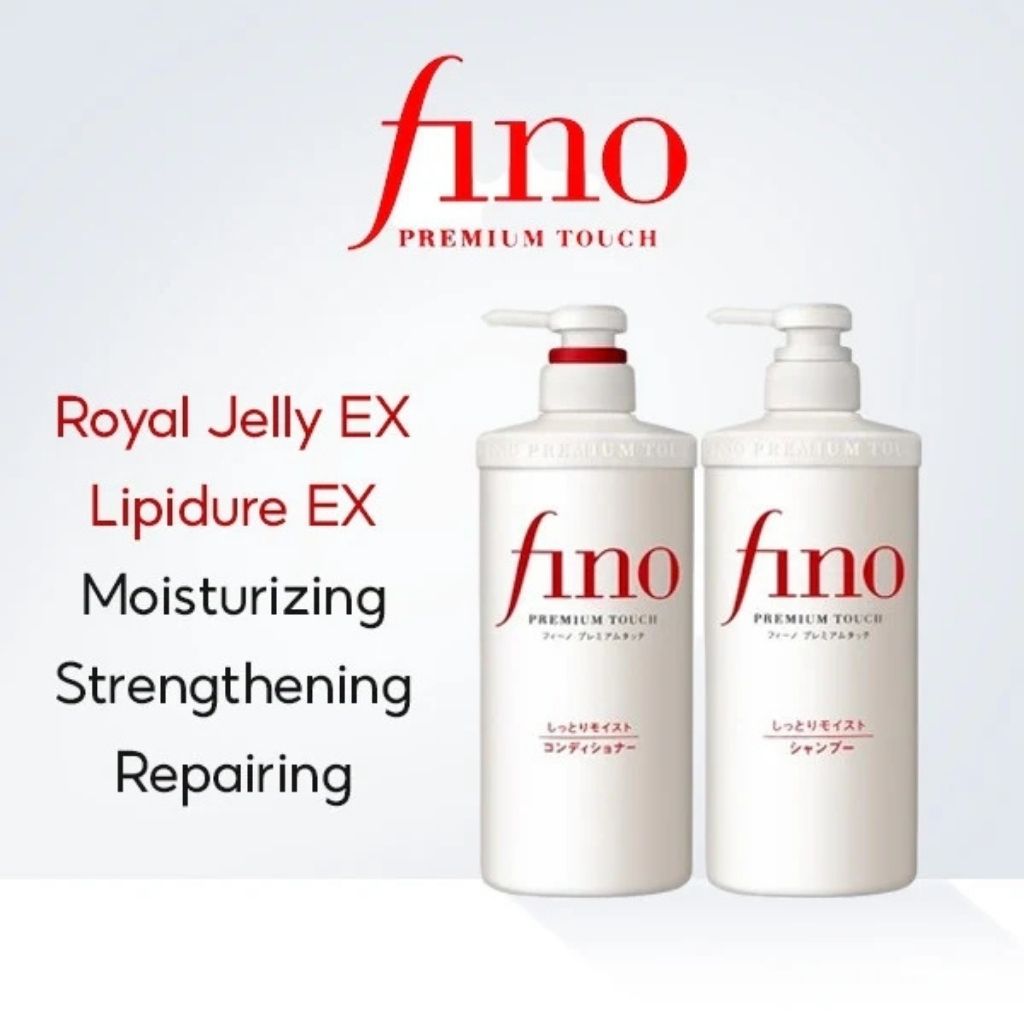 Fino Premium Touch Hair Conditioner 550ml – Smooths, Repairs & Detangles Damaged Hair