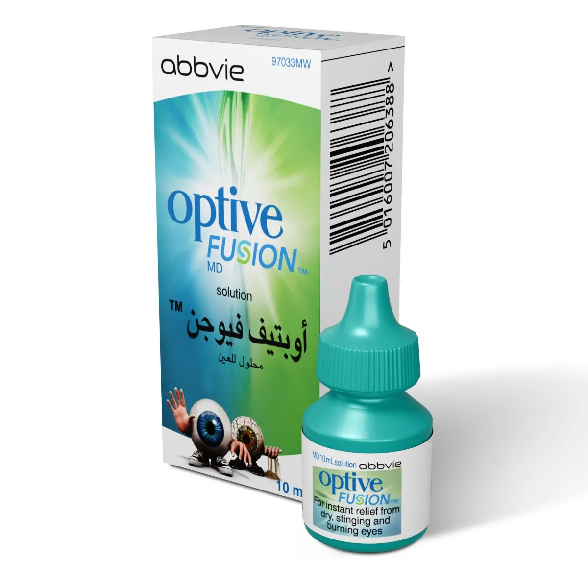 Optive Fusion Eye Drops 10ml