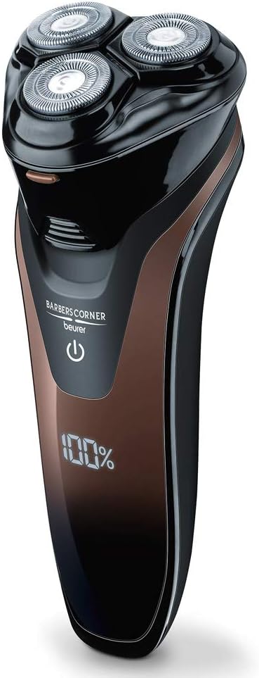 Beurer Hr 8000 Rotary Shaver | 3 Spring-mounted Shaving Heads