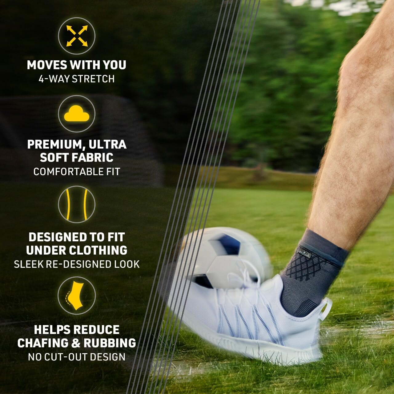Futuro Premium Compression Ankle Sleeve Small/medium 20.3-22.8cm For Ankle Support
