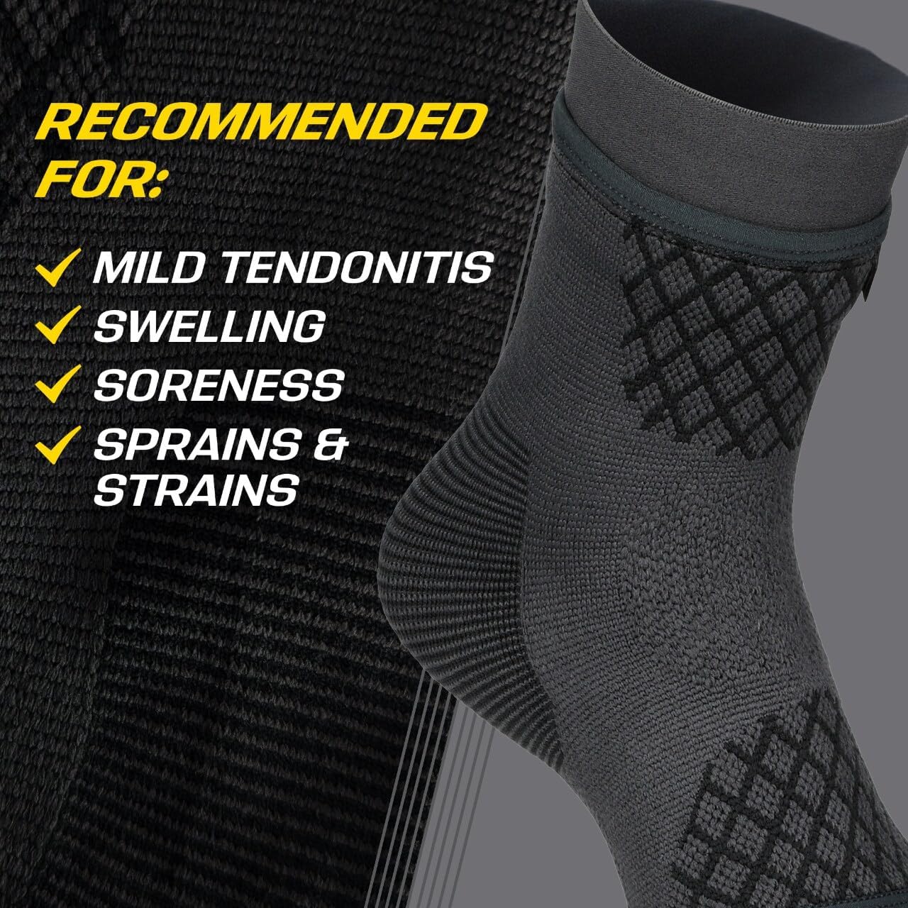 Futuro Premium Compression Ankle Sleeve Small/medium 20.3-22.8cm For Ankle Support