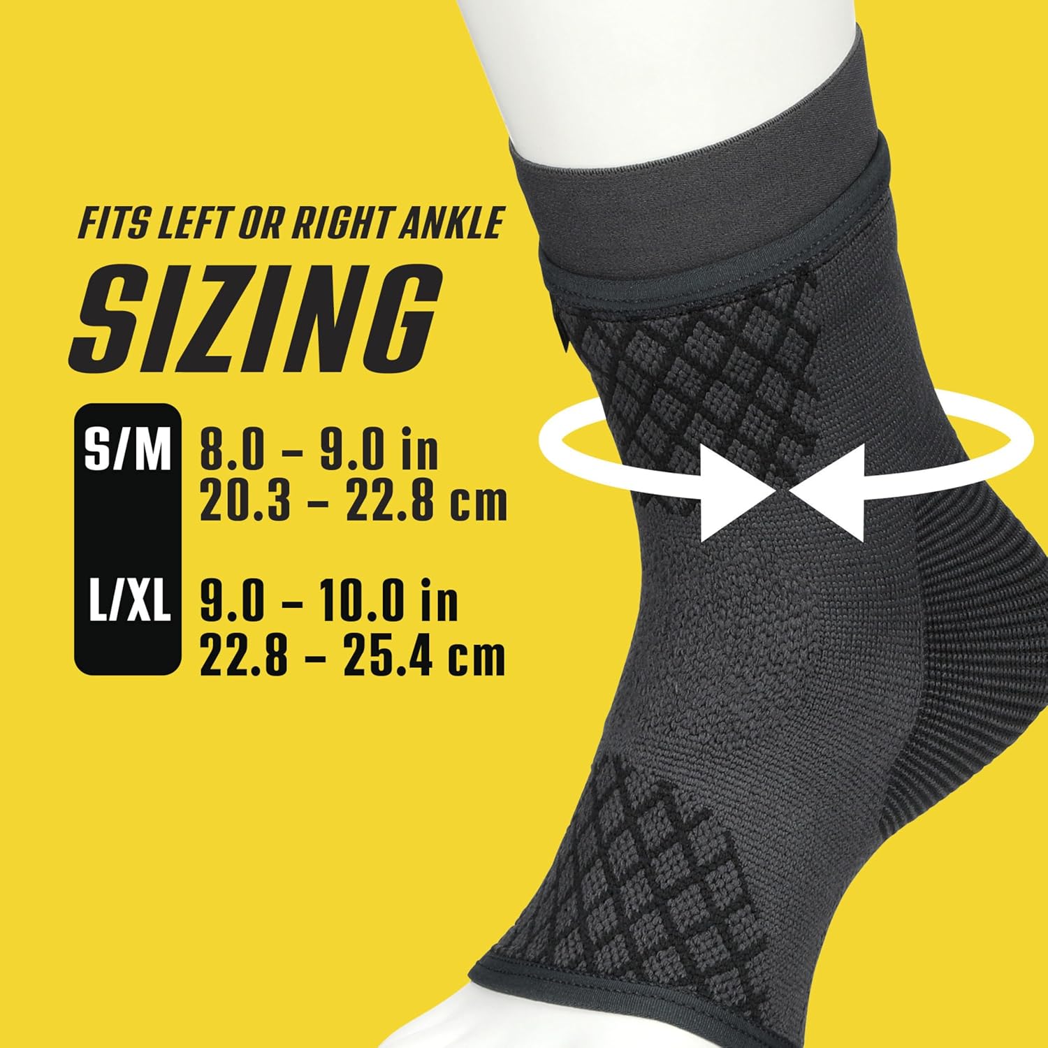 Futuro Premium Compression Ankle Sleeve Large/xl 22.8-25.4cm For Ankle Support