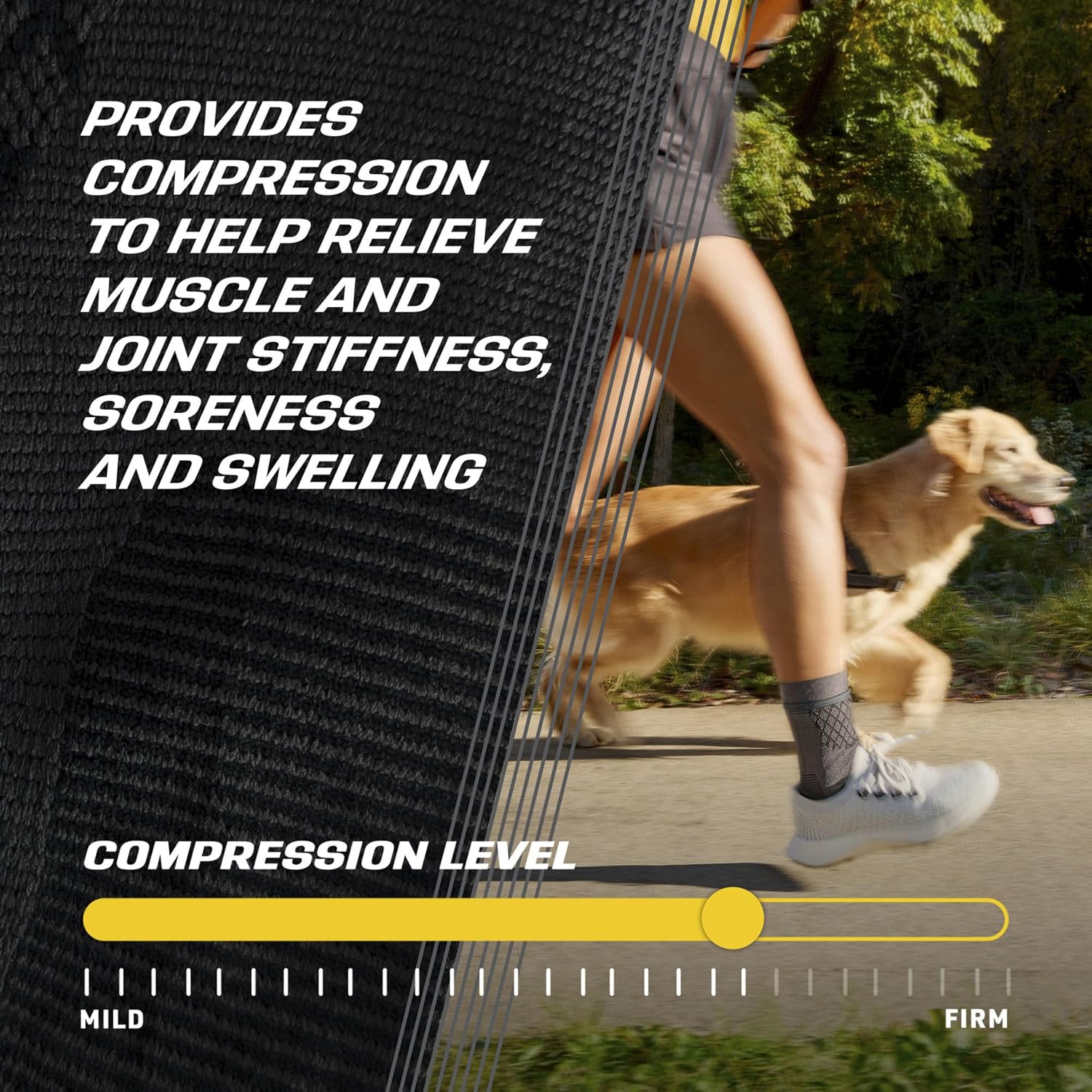 Futuro Premium Compression Ankle Sleeve Large/xl 22.8-25.4cm For Ankle Support